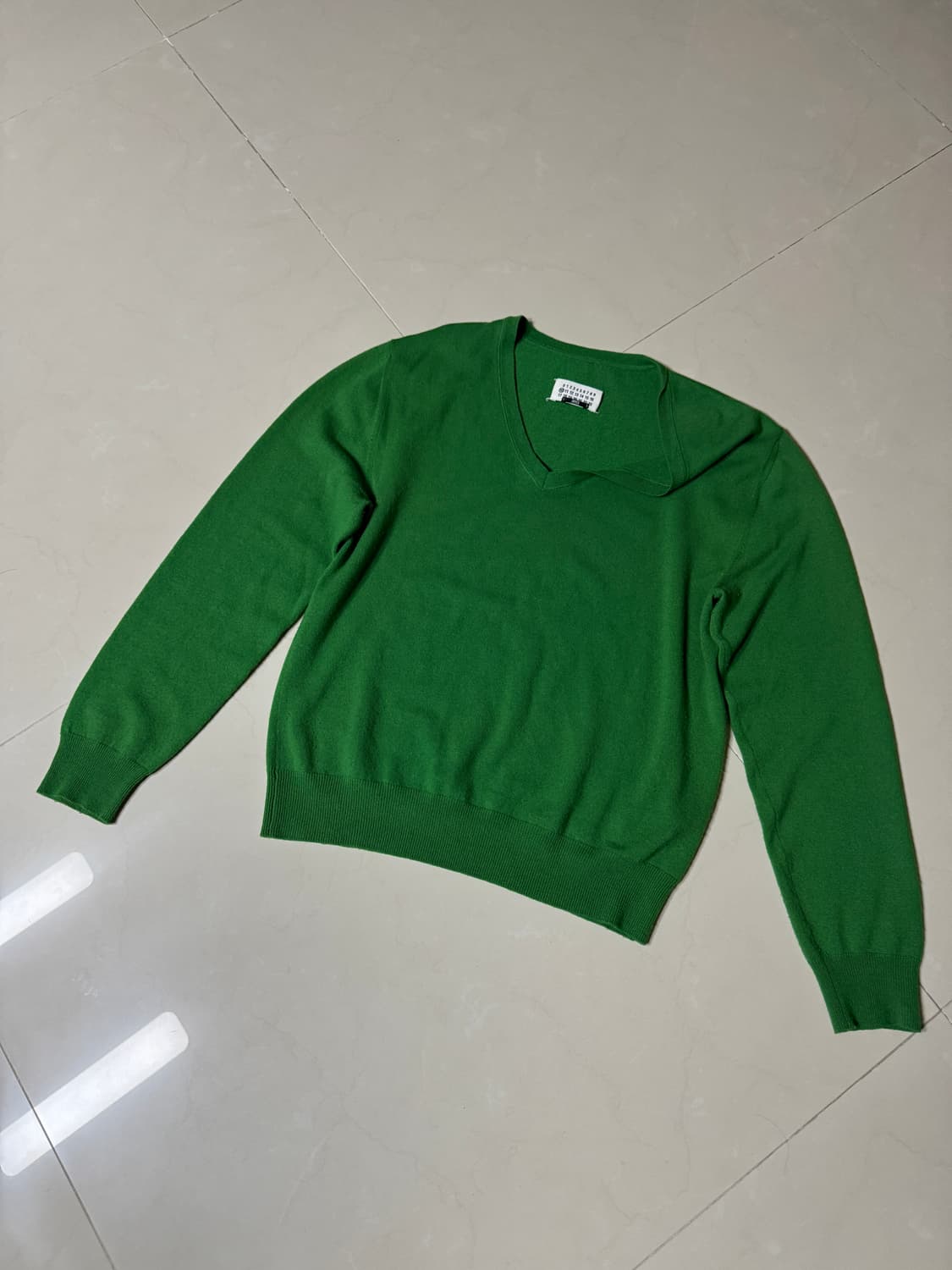 martin margiela 07aw loose v-neck 상품이미지1