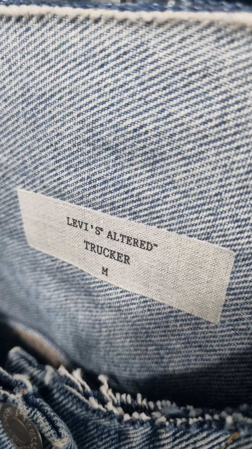 LEVI'S (altered) 레이디용 커팅 트러커자켓 Msize 상품이미지3