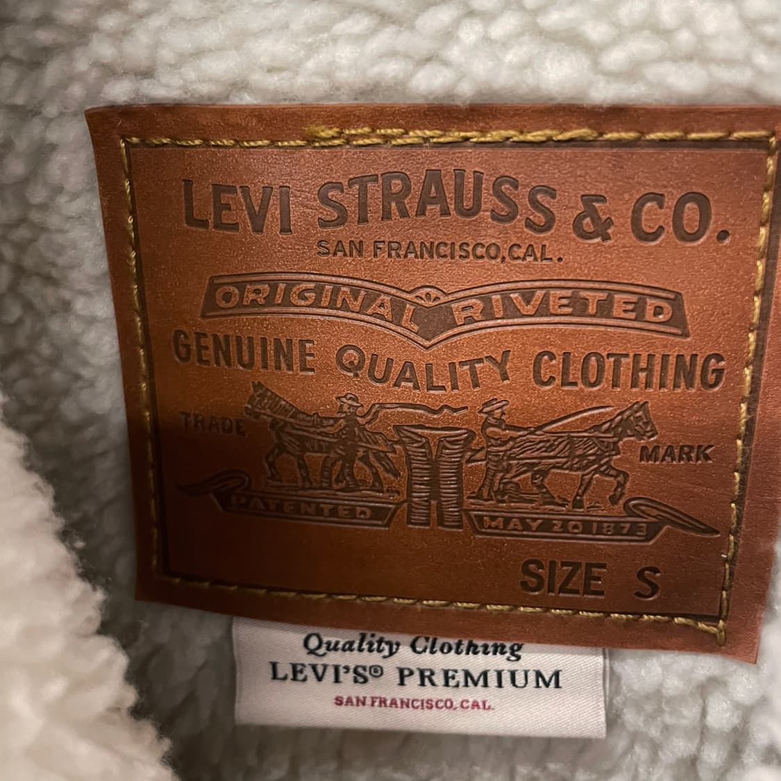 리바이스 프리미엄 타입2 쉐르파 데님 트러커 자켓 상품이미지6