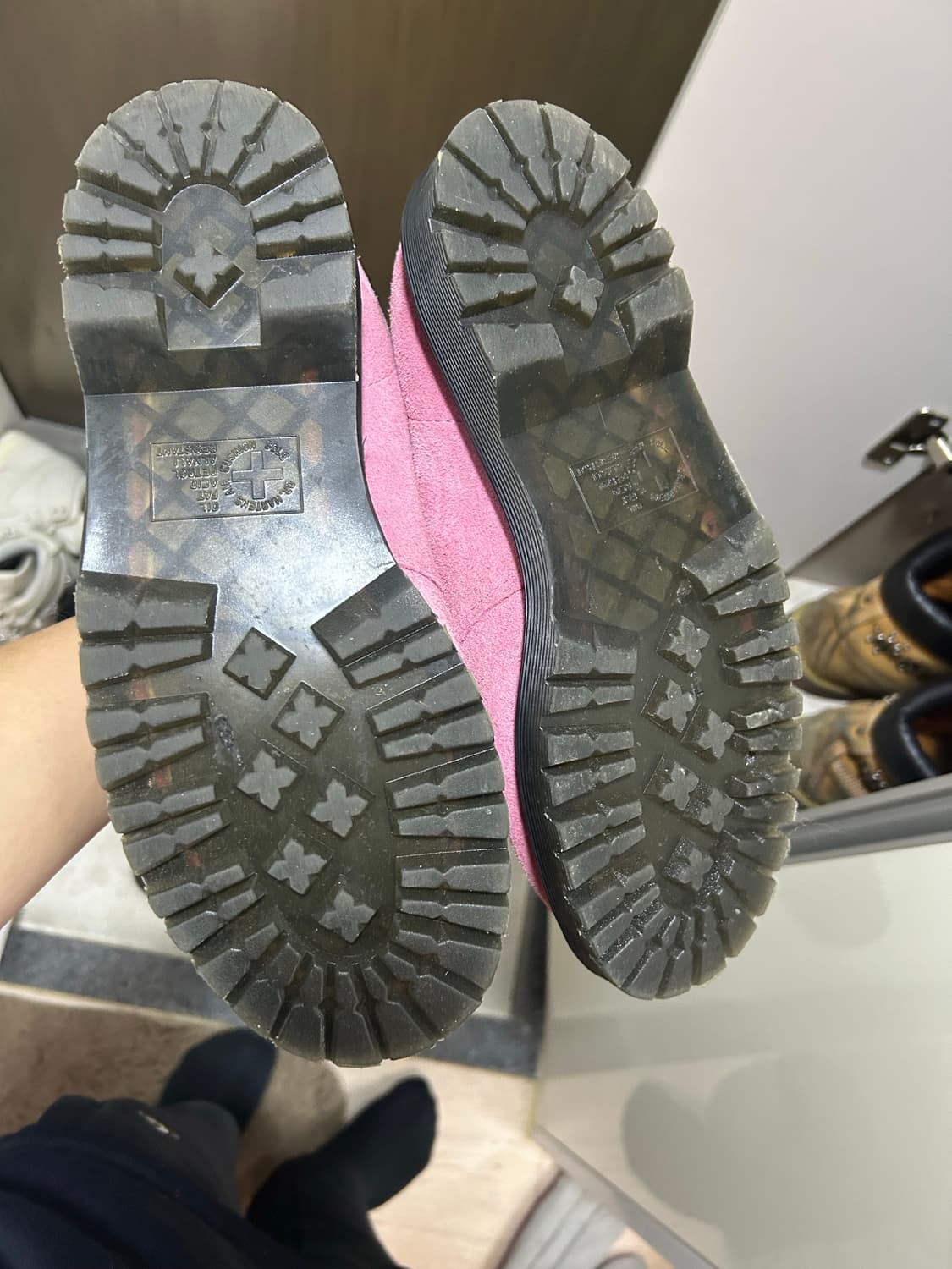 닥터마틴 램지 몽크 스웨이드 핑크 상품이미지5