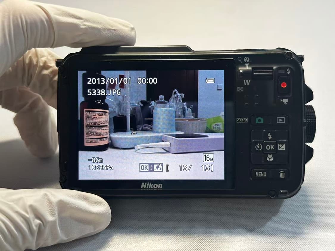 니콘 쿨픽스aw110(aw100) 은색 디카 상품이미지7