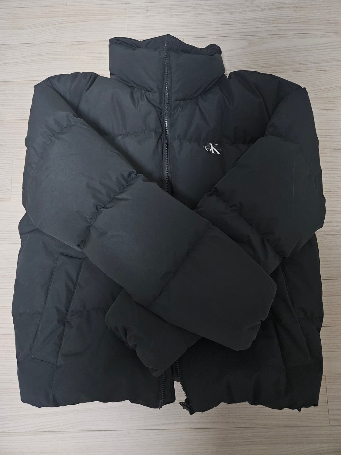 캘빈클라인 블랙 패딩 상품이미지1