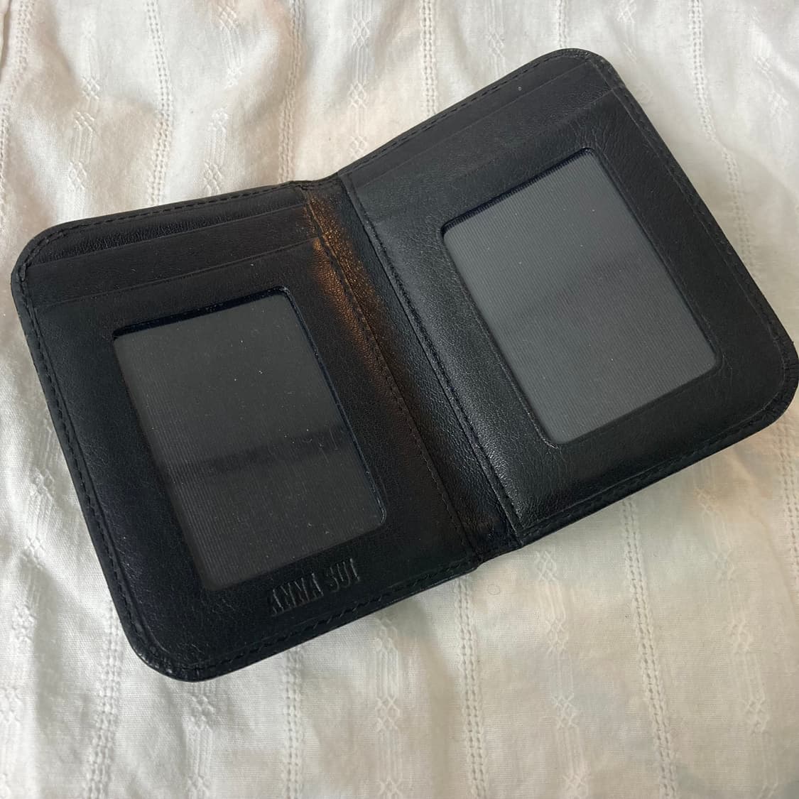 빈티지 엔틱 안나수이 블랙 로즈 지갑 상품이미지3