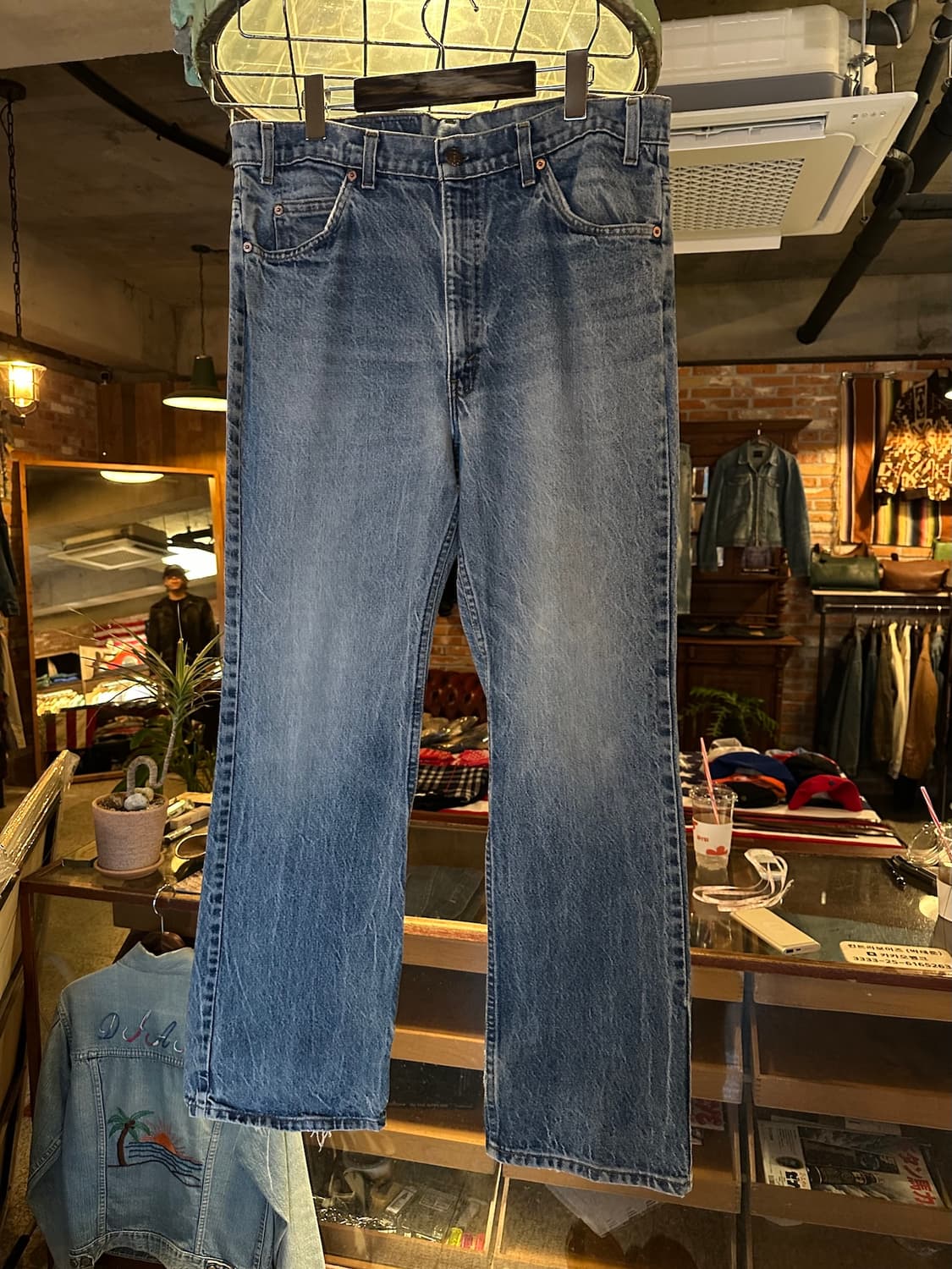 90s USA Levis 517 Boot Cut Denim Pants 상품이미지2