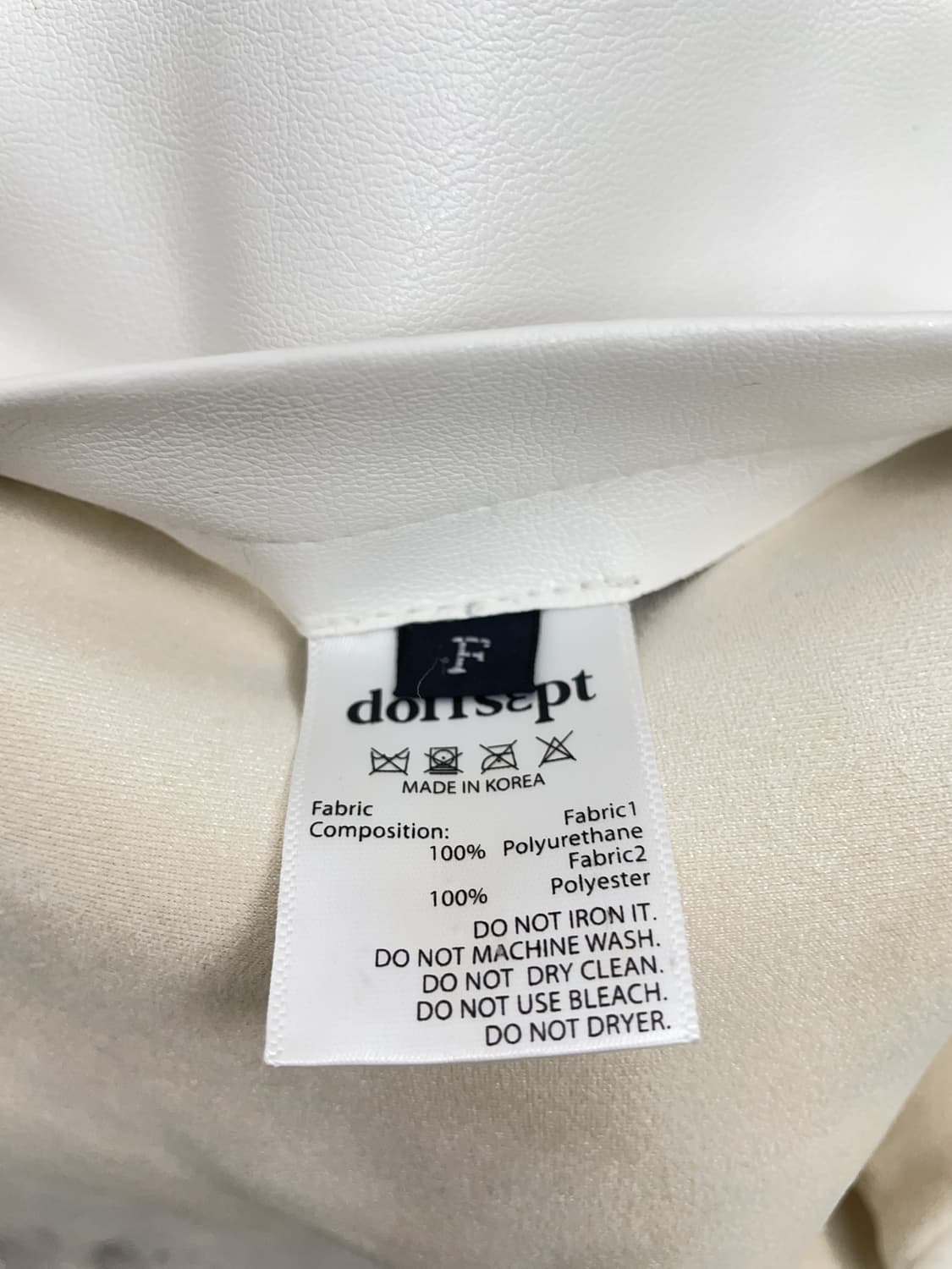 도프셉(doffsept) 리버시블 에코 퍼 무스탕 자켓 상품이미지9