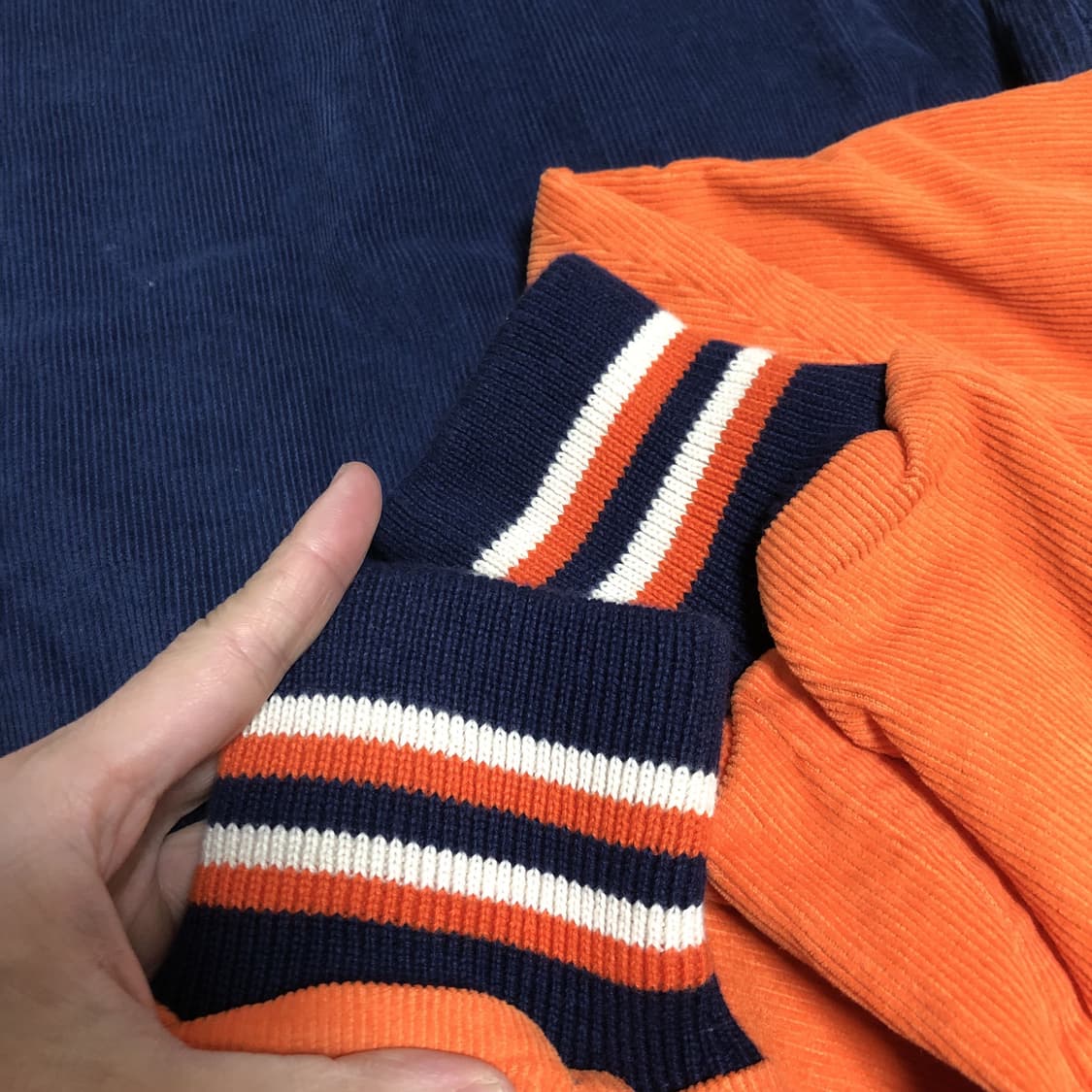 (XL) 화이츠빌 By 토요 엔터프라이즈 코듀로이 바시티 스타디움 자켓 상품이미지9