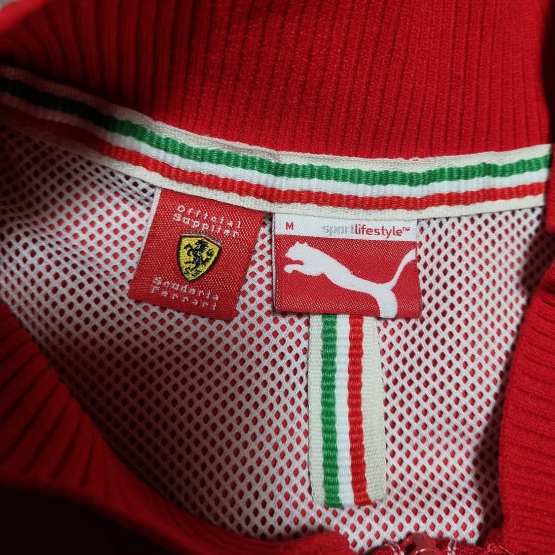 푸마 페라리 바람막이 자켓 점퍼 블루종 M 집업 f1 레이싱 빈티지 상품이미지6