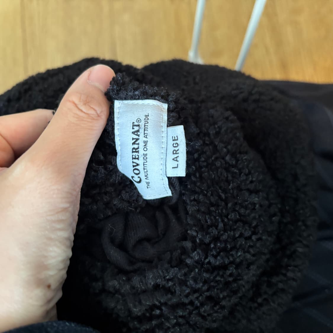커버낫 리버스 털조끼 L 상품이미지6