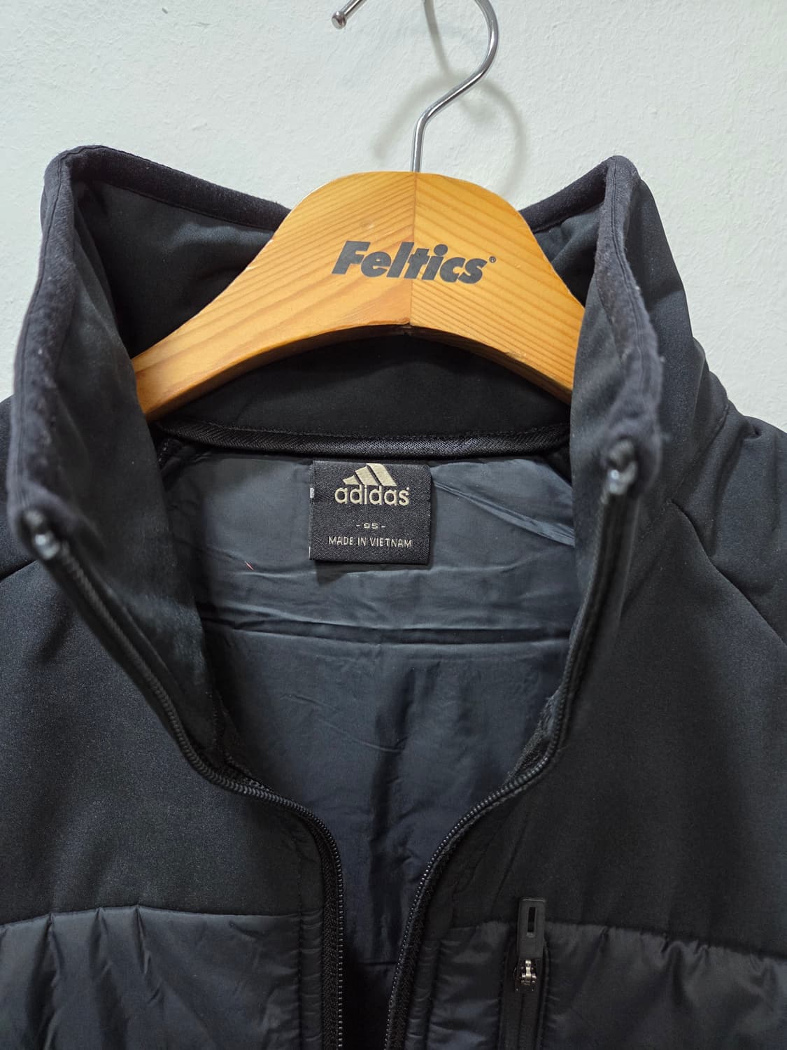 아디다스 기모집업 블랙 95 남녀공용 상품이미지4