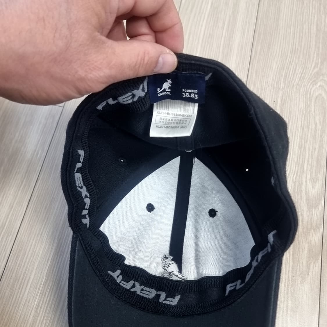 캉골 블랙 볼캡 모자(f) 상품이미지4