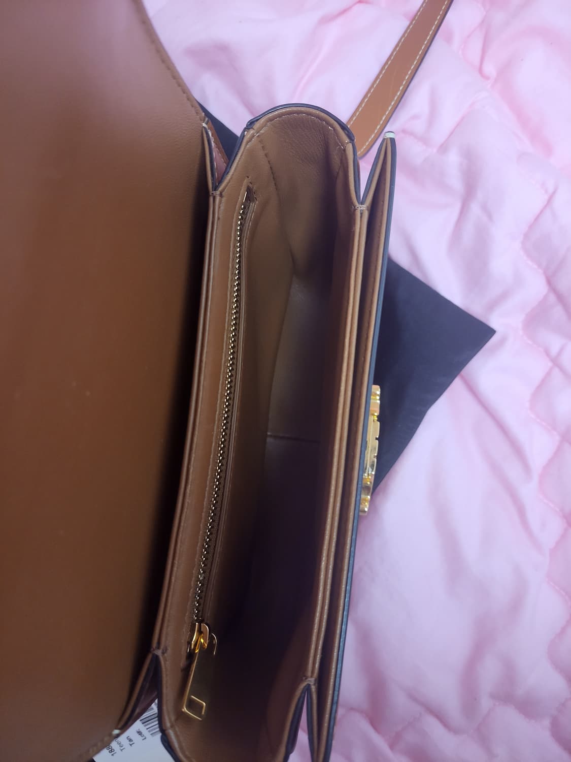 정품)급처상태좋음최저가!셀린느 탠 트리옹프 캔버스 틴 크로스백트리오페가방 상품이미지6