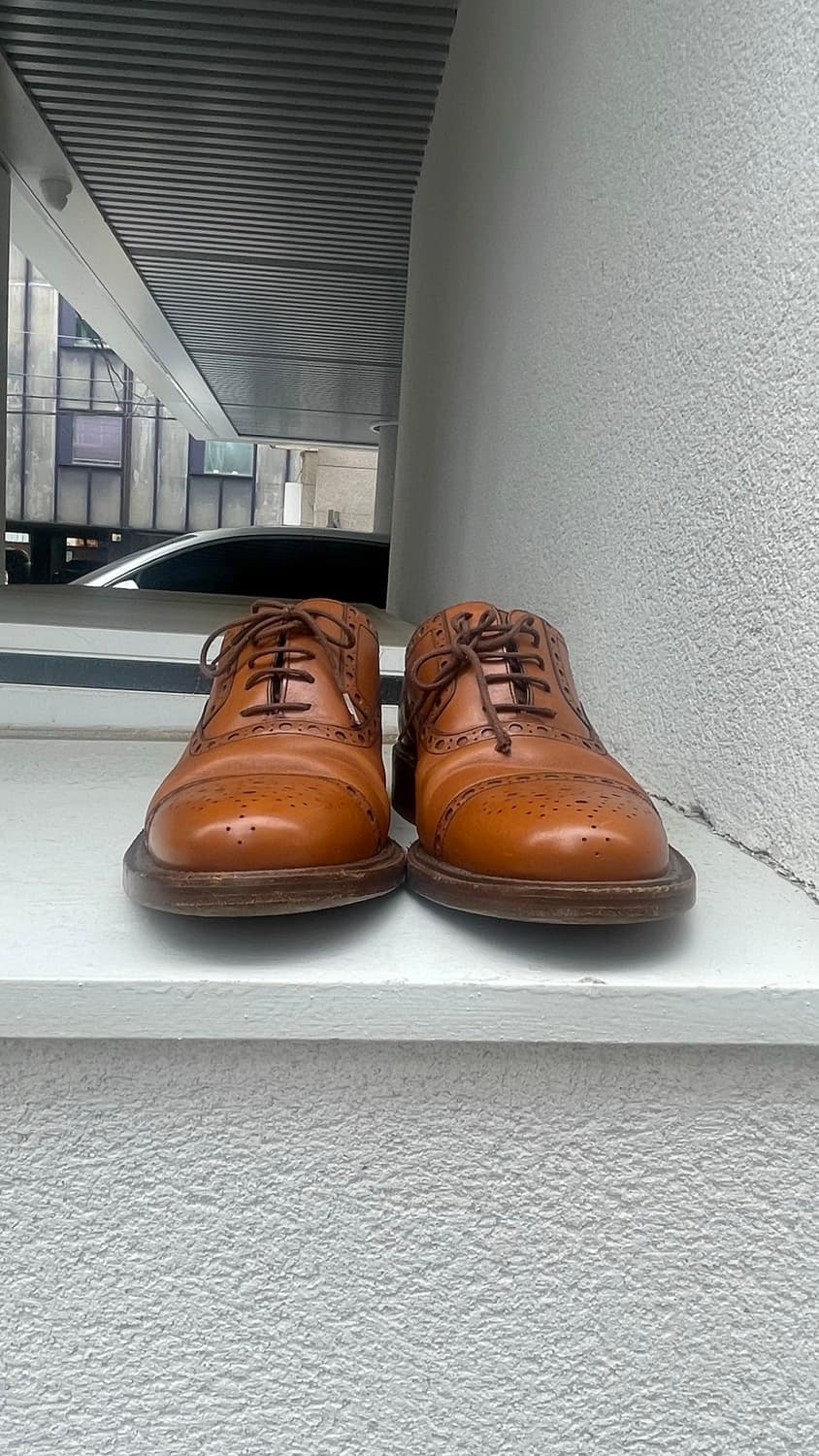 [BALLY Scribe] Leather Semi-Brogue Oxf 상품이미지3