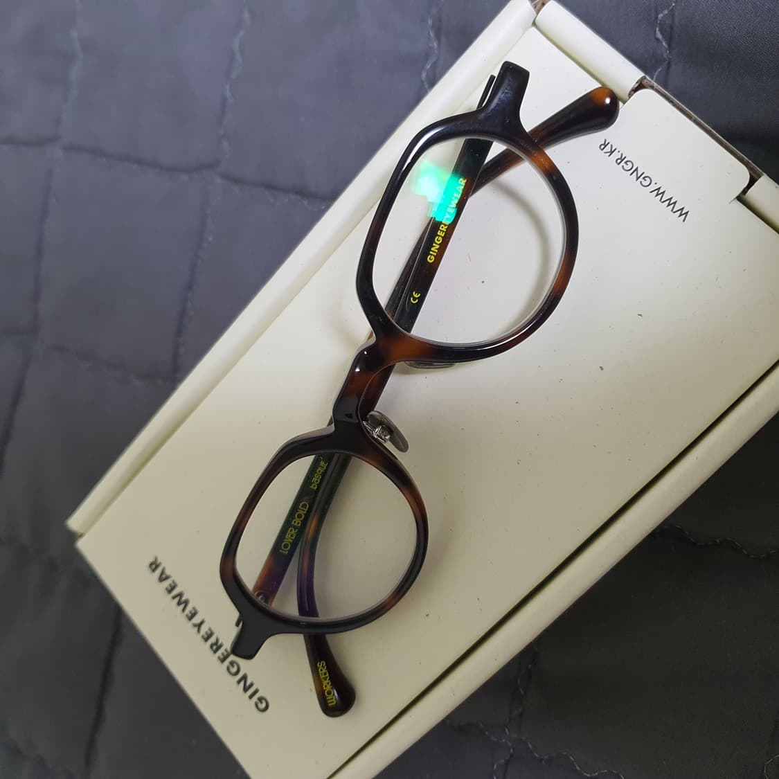 진저아이웨어 러버볼드 바스크컬러 판매합니다. 상품이미지5