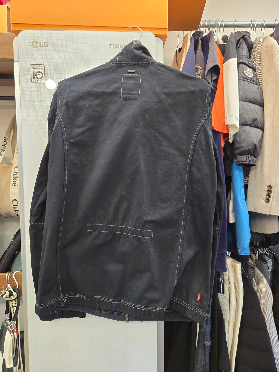 [쿨거환영]리바이스 Levi's 블랙 코튼 워크 재킷  상품이미지2