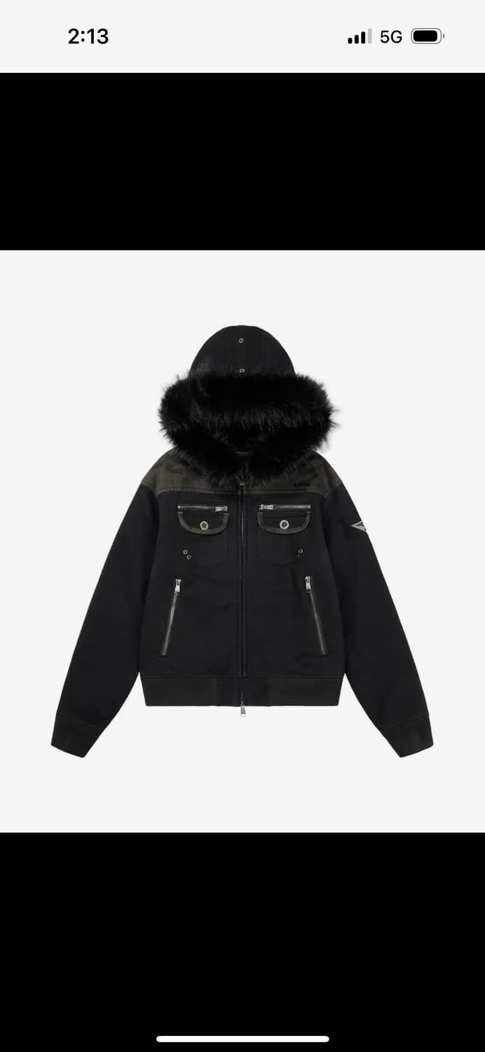 아캄 카모 후드집업 상품이미지1