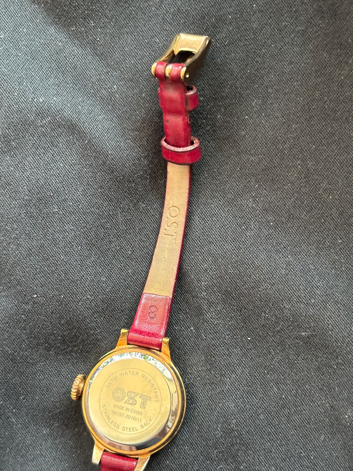 vintage ost leather string watch 상품이미지4