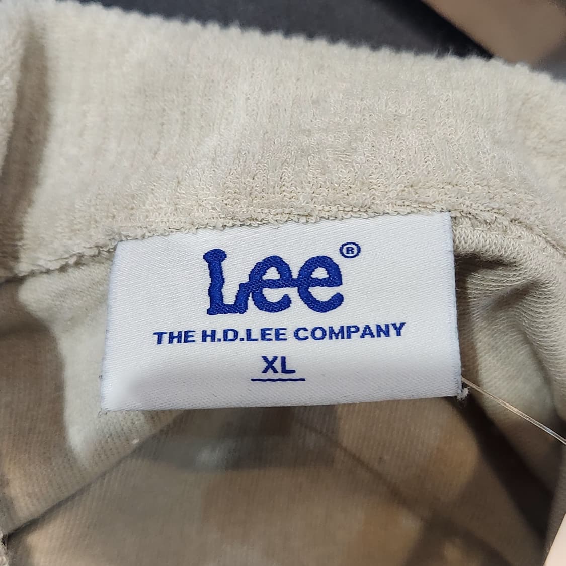 LEE 테리 원단 반팔셔츠 (XL) 상품이미지2