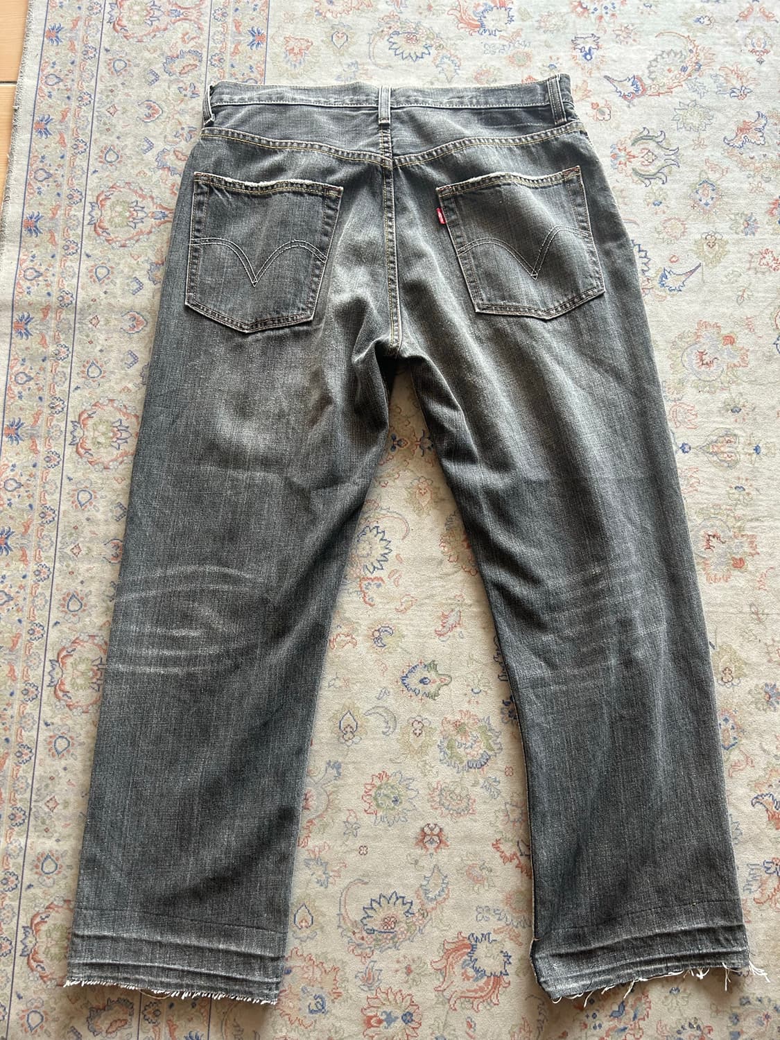 00‘s Levi’s 569 black 35in 상품이미지4