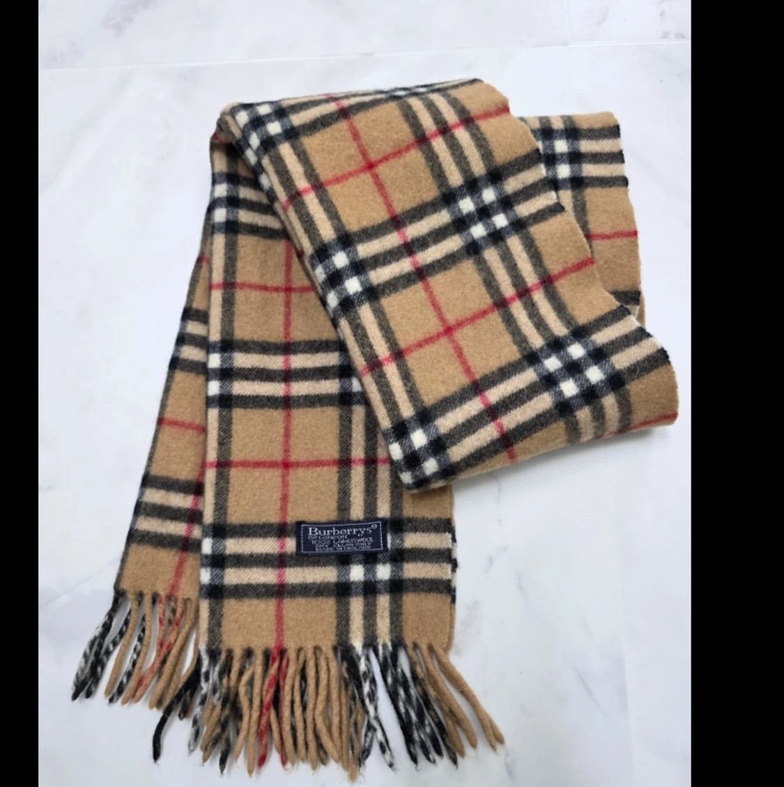 버버리 램스울 머플러 상품이미지1