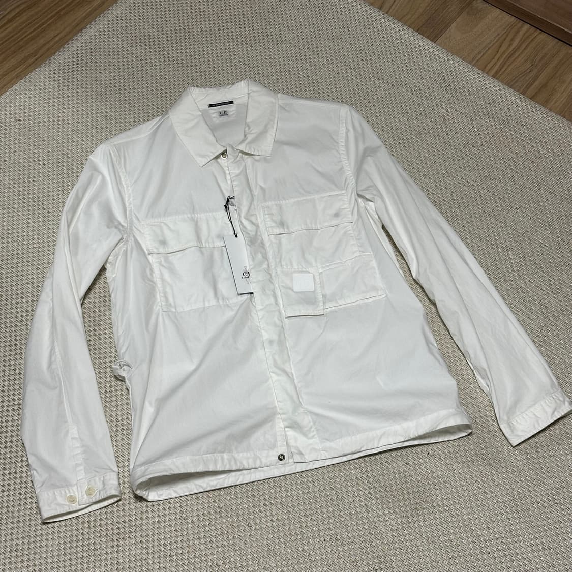 택채 새상품 CP 컴퍼니 메트로폴리스 게버딘 셔츠 자켓 상품이미지2