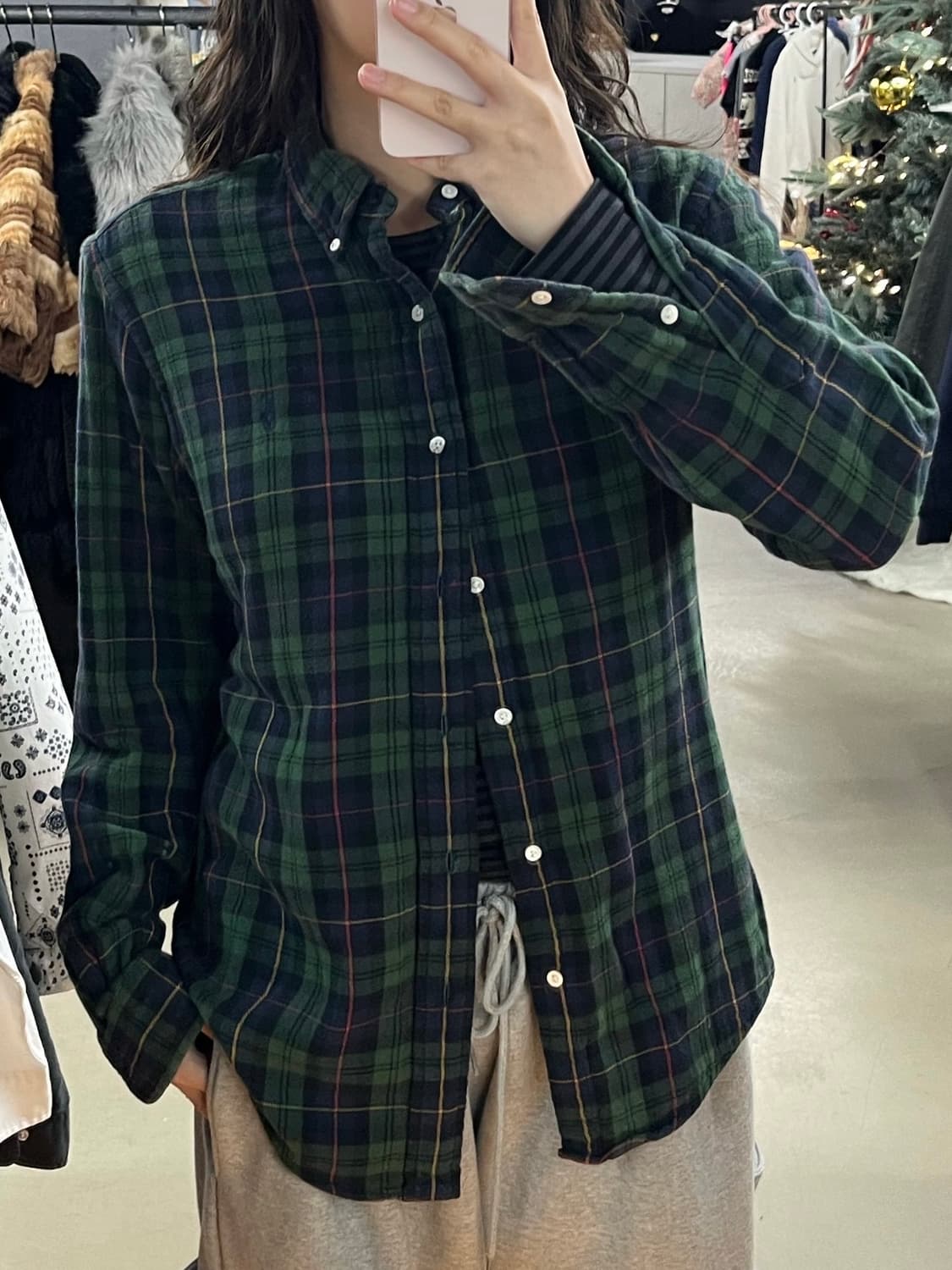 폴로 체크 셔츠 상품이미지1