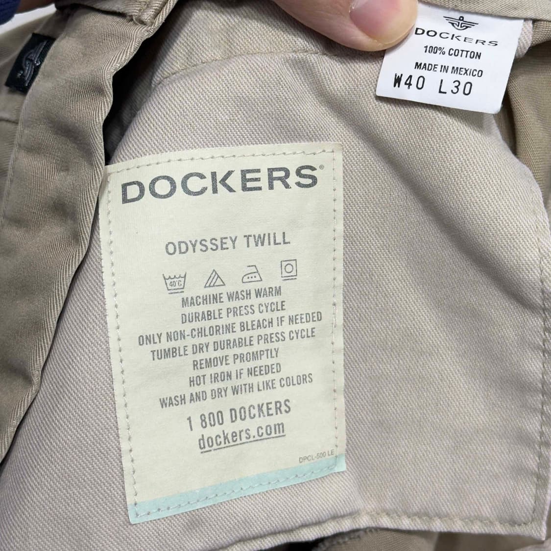 00s Dockers 투턱 치노 팬츠 상품이미지5