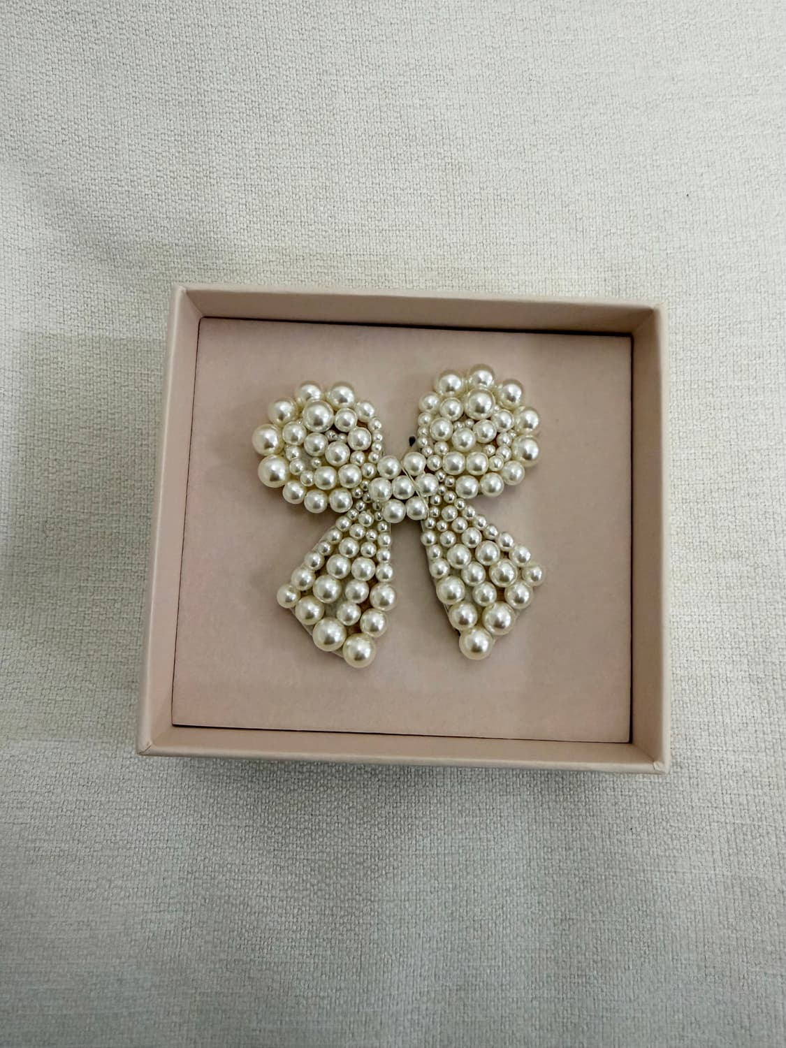 (새상품) Simone Rocha x H&M 진주 리본 브로치 상품이미지2