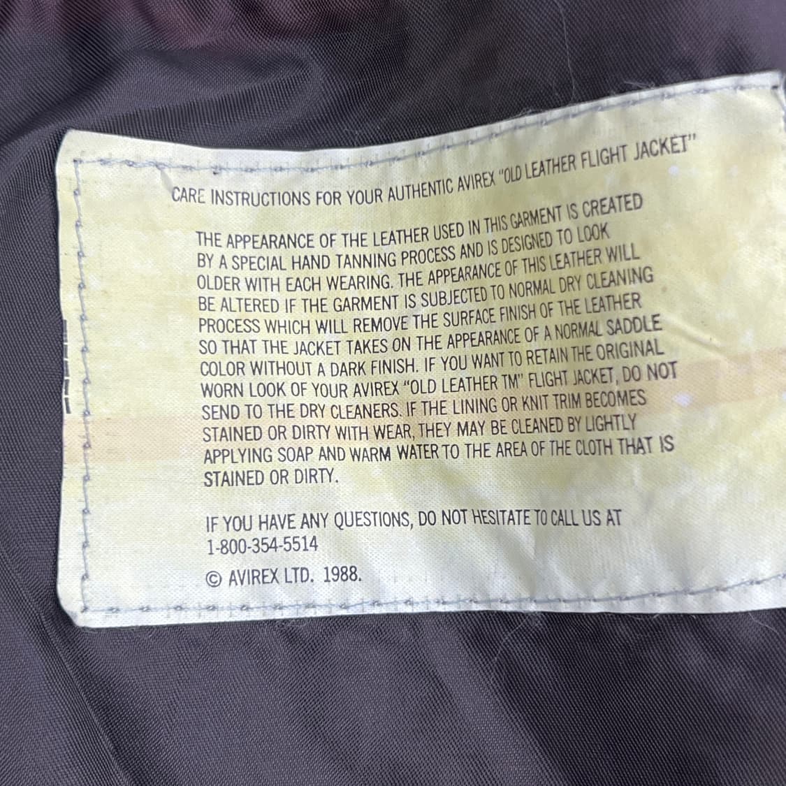 90's 아비렉스 A-2 플라이트 레더 봄버 자켓 38 상품이미지8