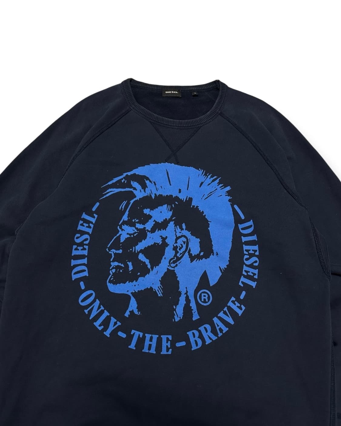 Diesel 디젤 네이비 맨투맨 상품이미지2