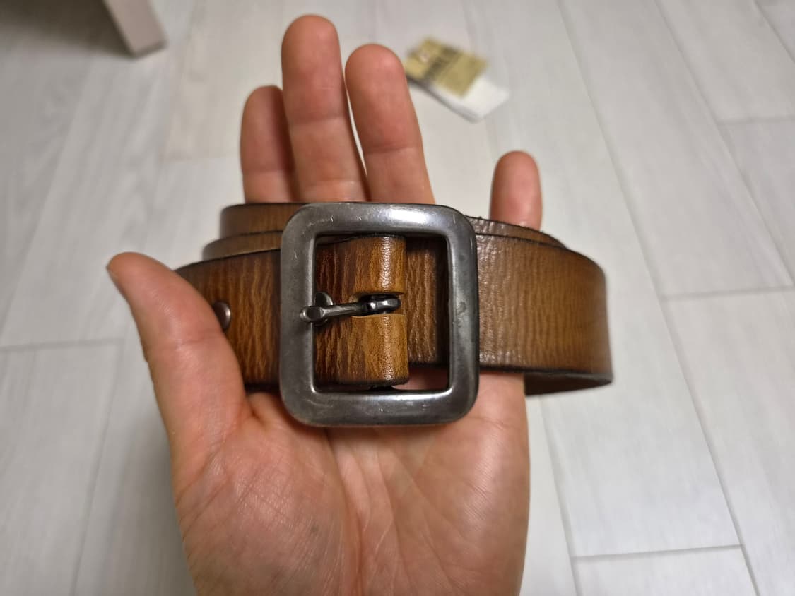 RRL 더블알엘 핸드버니시 벨트 상품이미지2