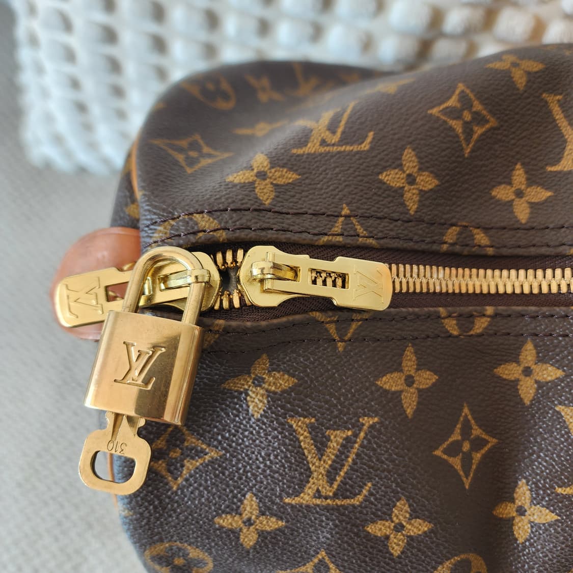 상태최상 루이비통 키폴 50 보스턴백 모노그램 여행가방 상품이미지8