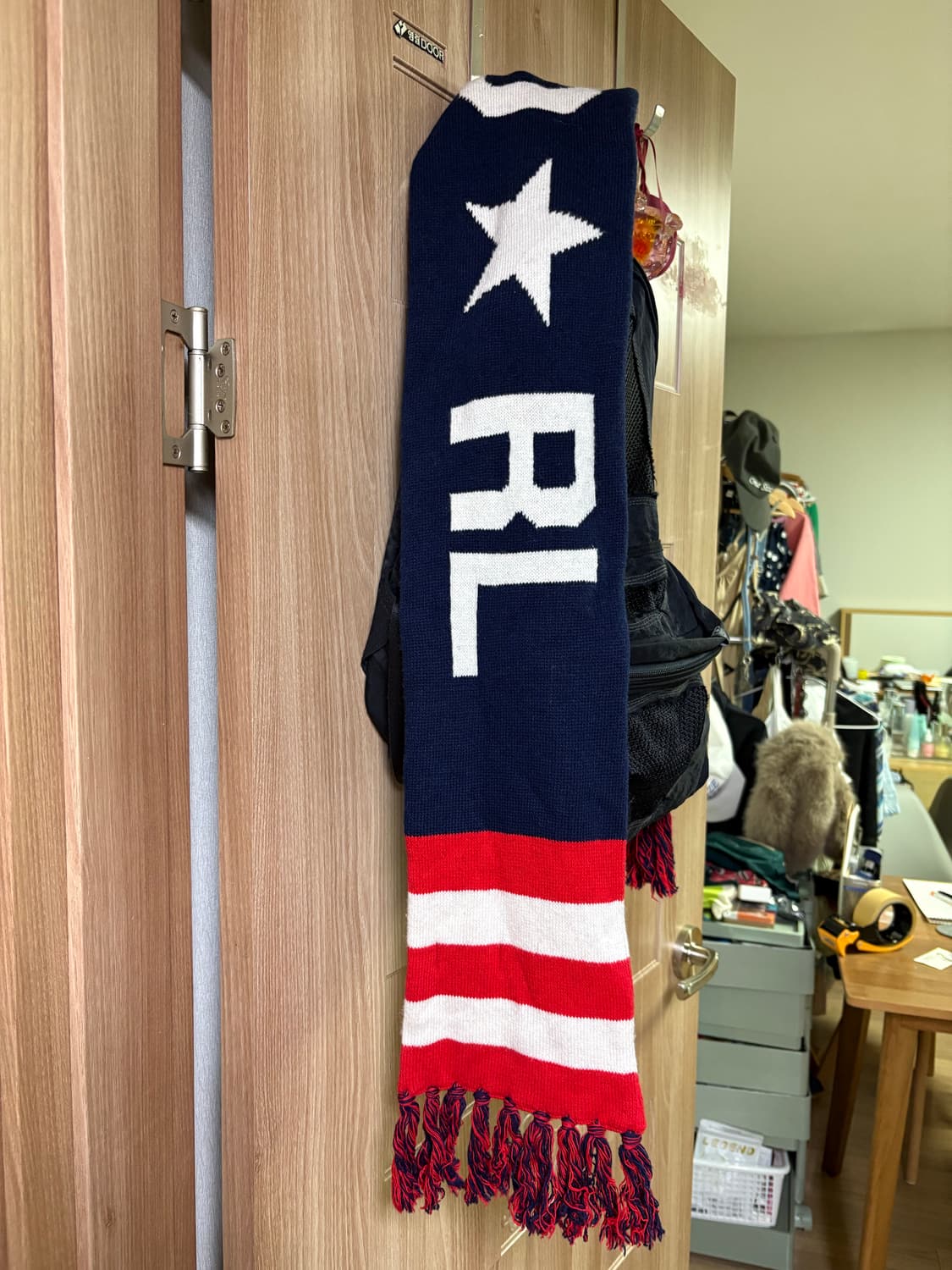 폴로 랄프로렌 울 블렌드 머플러 상품이미지1