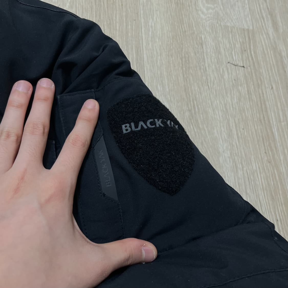 블랙야크 남성 와펜 덕다운 패딩 M/95 상품이미지4