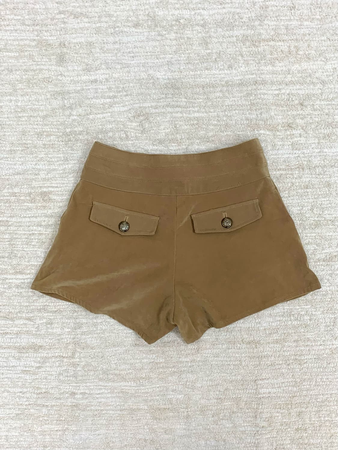 INGNI Beige Velvet Short Pants 상품이미지2
