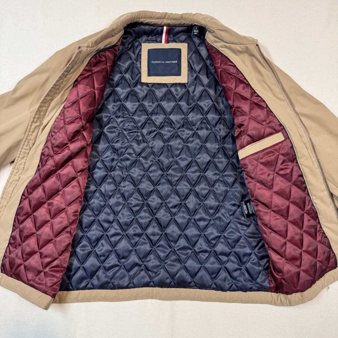 S) 타미힐피거 폴리쉘 퀼팅 자켓 점퍼 상품이미지5
