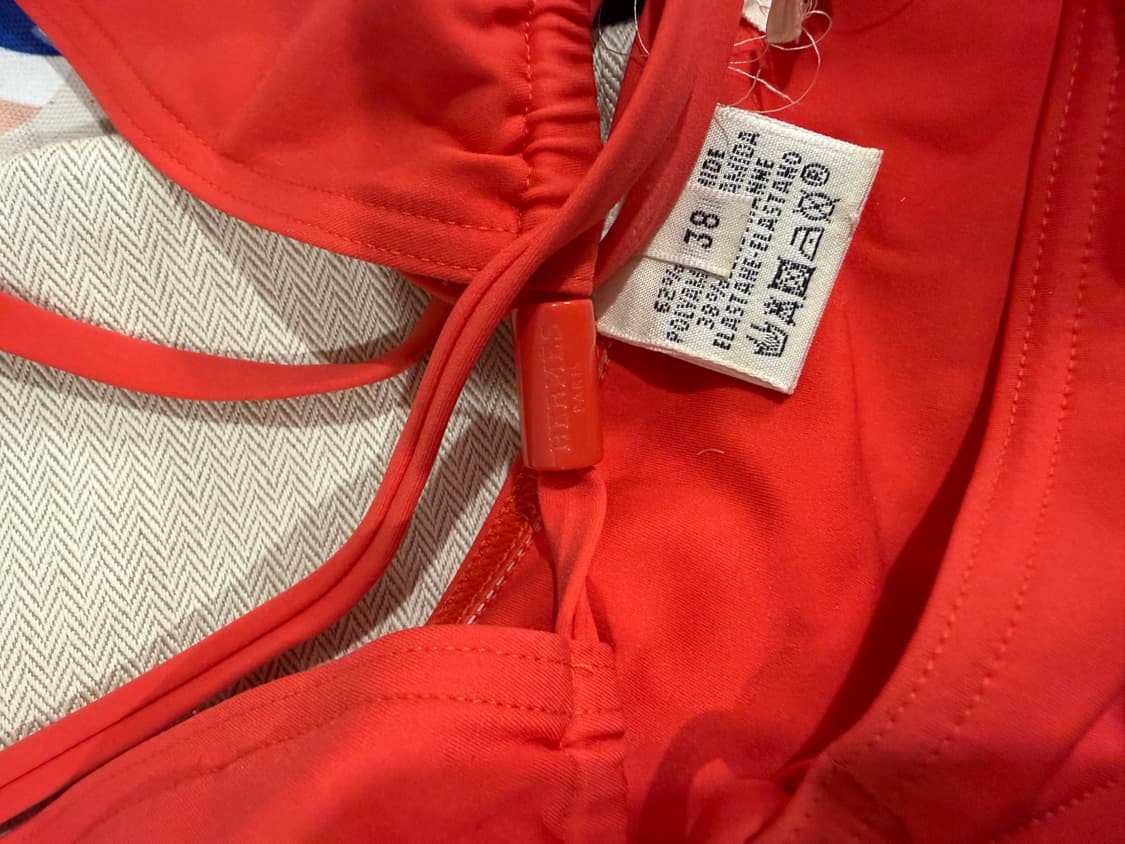 에르메스 수영복  오렌지 38 상품이미지4