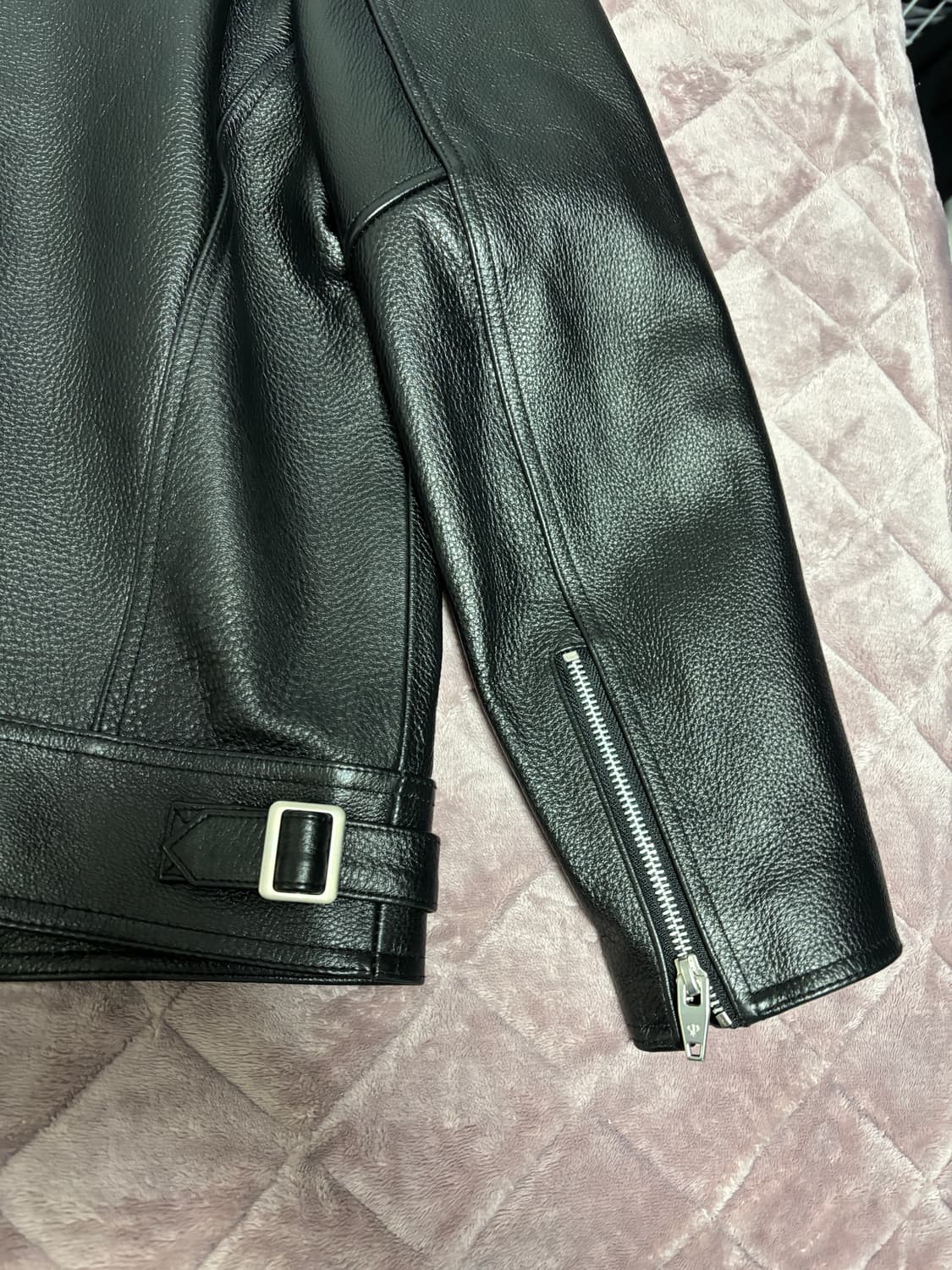 스페로네 카우하이드 싱글 레더 자켓 상품이미지7