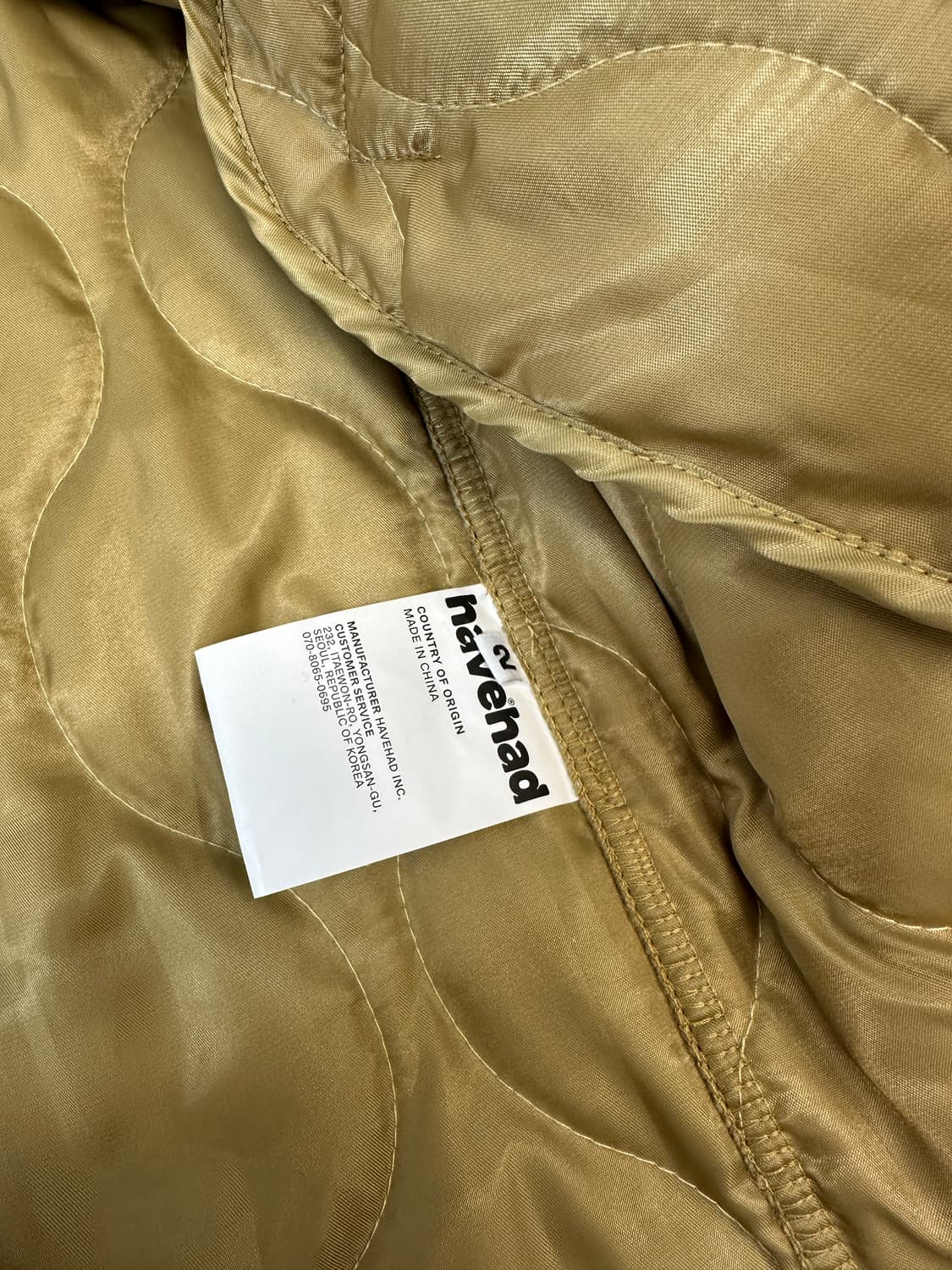 해브해드 유틸리티 필드 코트(베이지) 상품이미지7