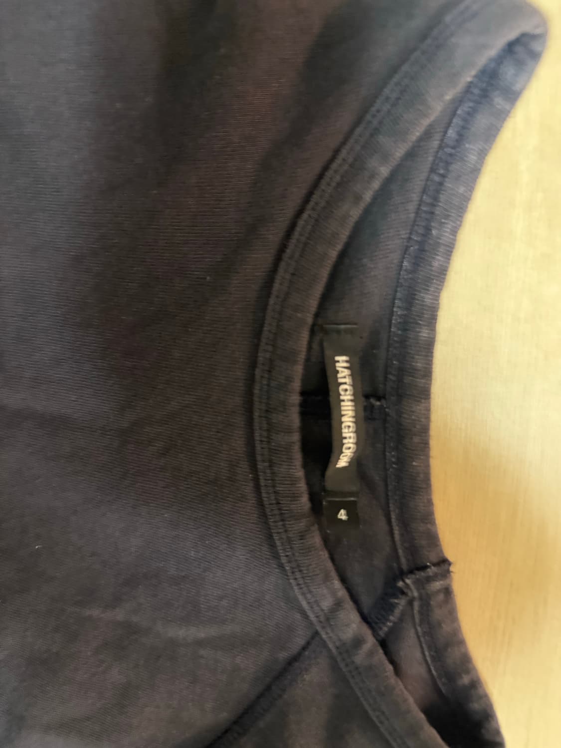 해칭룸 더블슬리브 블루차콜 4사이즈 상품이미지3