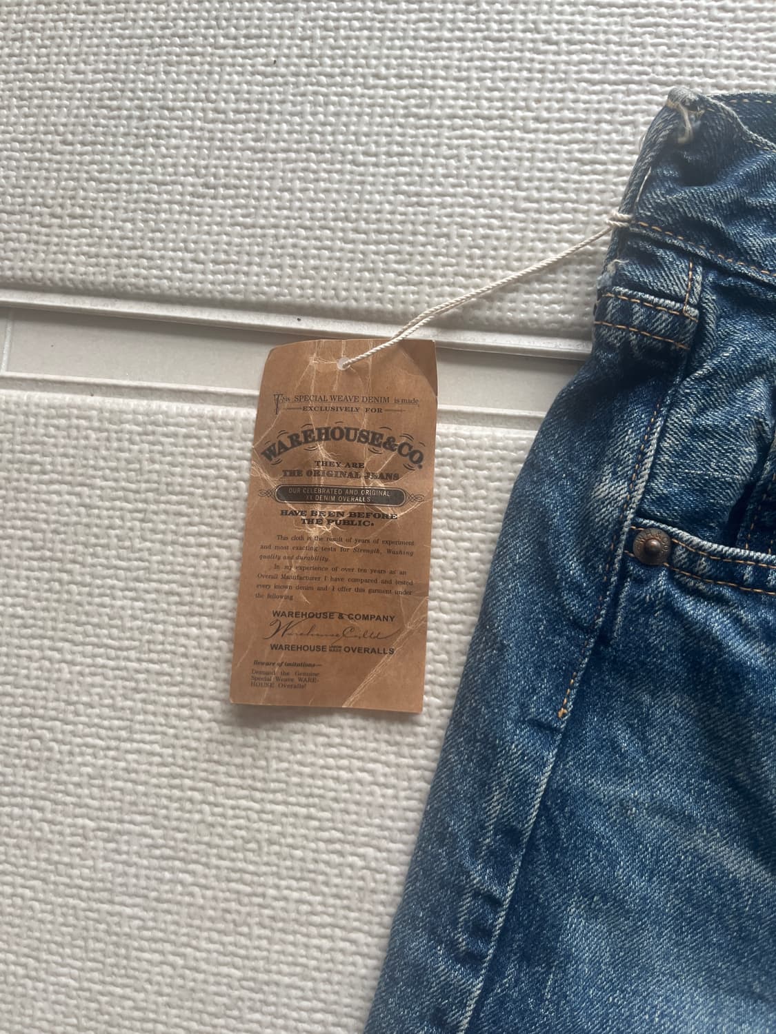 [새제품 36] 웨어하우스 1105 상품이미지8