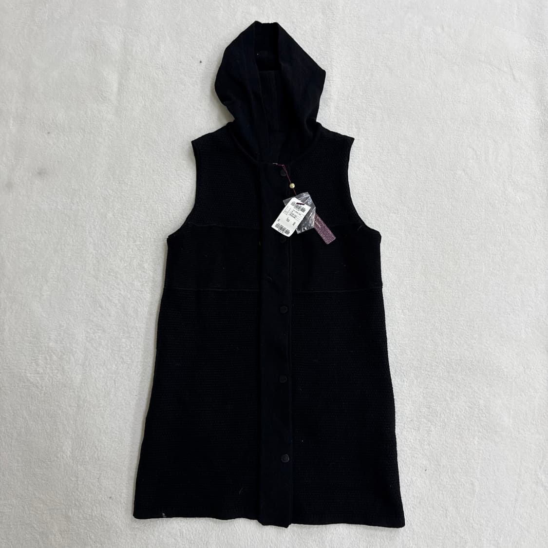 95 새상품 올리비아로렌 후드 조끼0320T 상품이미지1