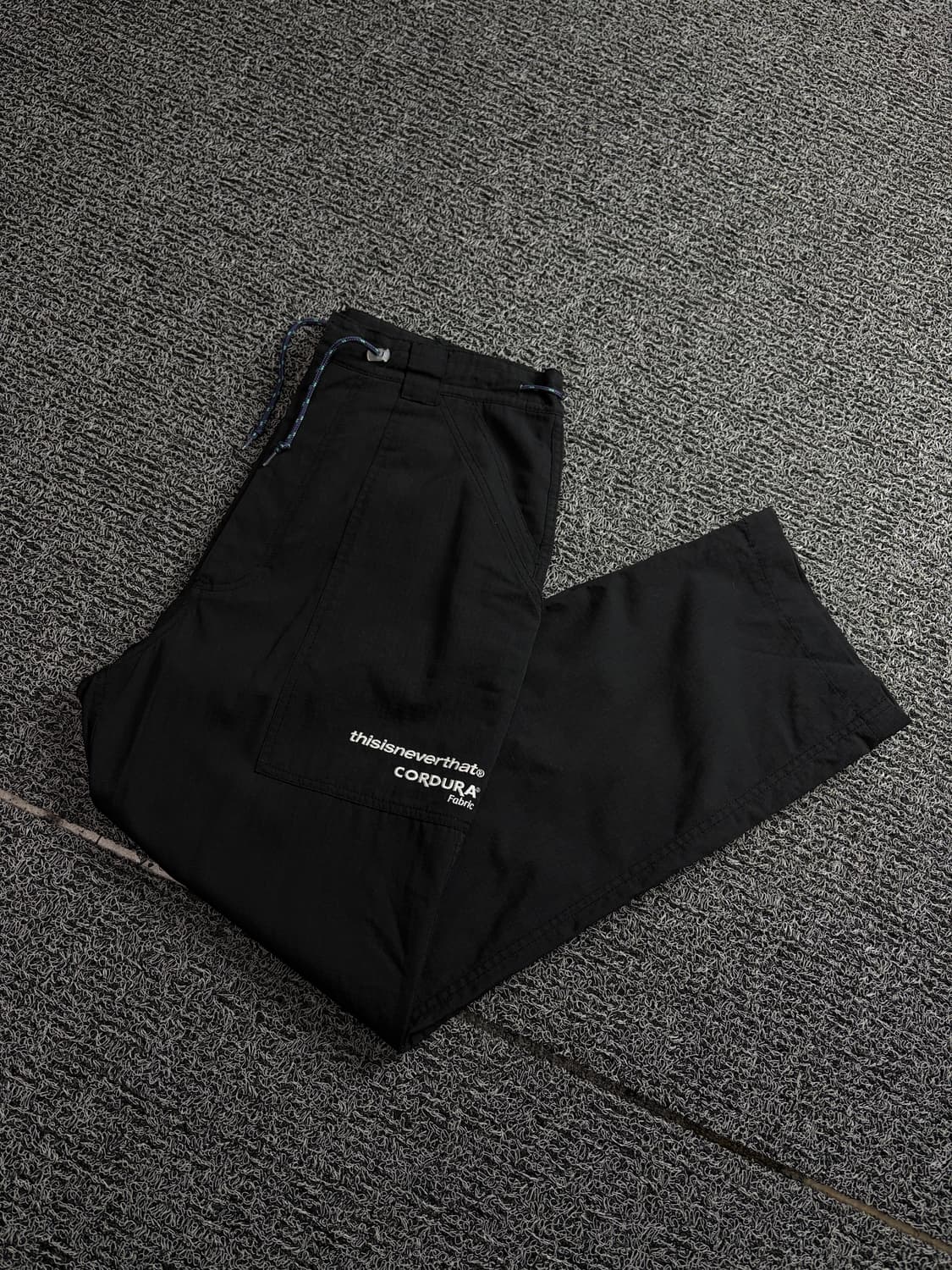 디스이즈네버댓 코듀라 페브릭 스펠로고 와이드 팬츠 1741 상품이미지1