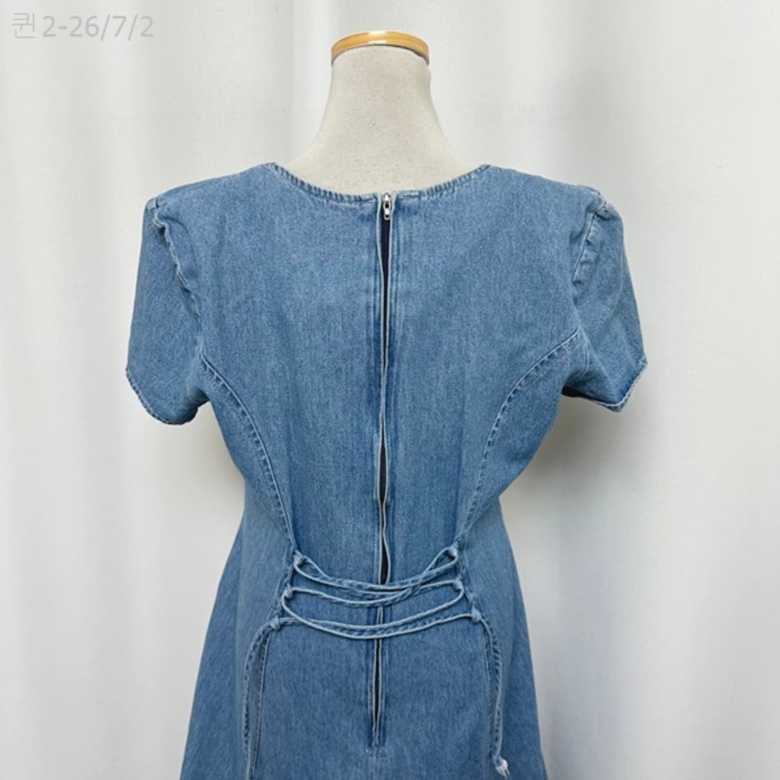 JODY 여자 100%면 데님반팔 롱원피스 SIZE 9 (55추천) 상품이미지9