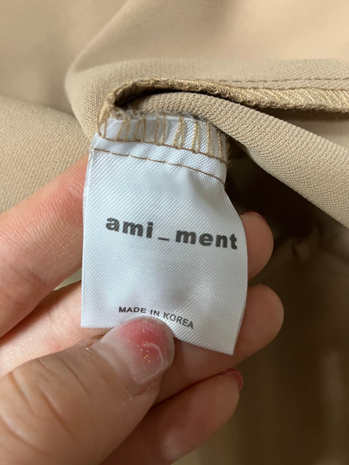 아미먼트 브라운 랩스커트 한복풍 롱 원피스 M 상품이미지9