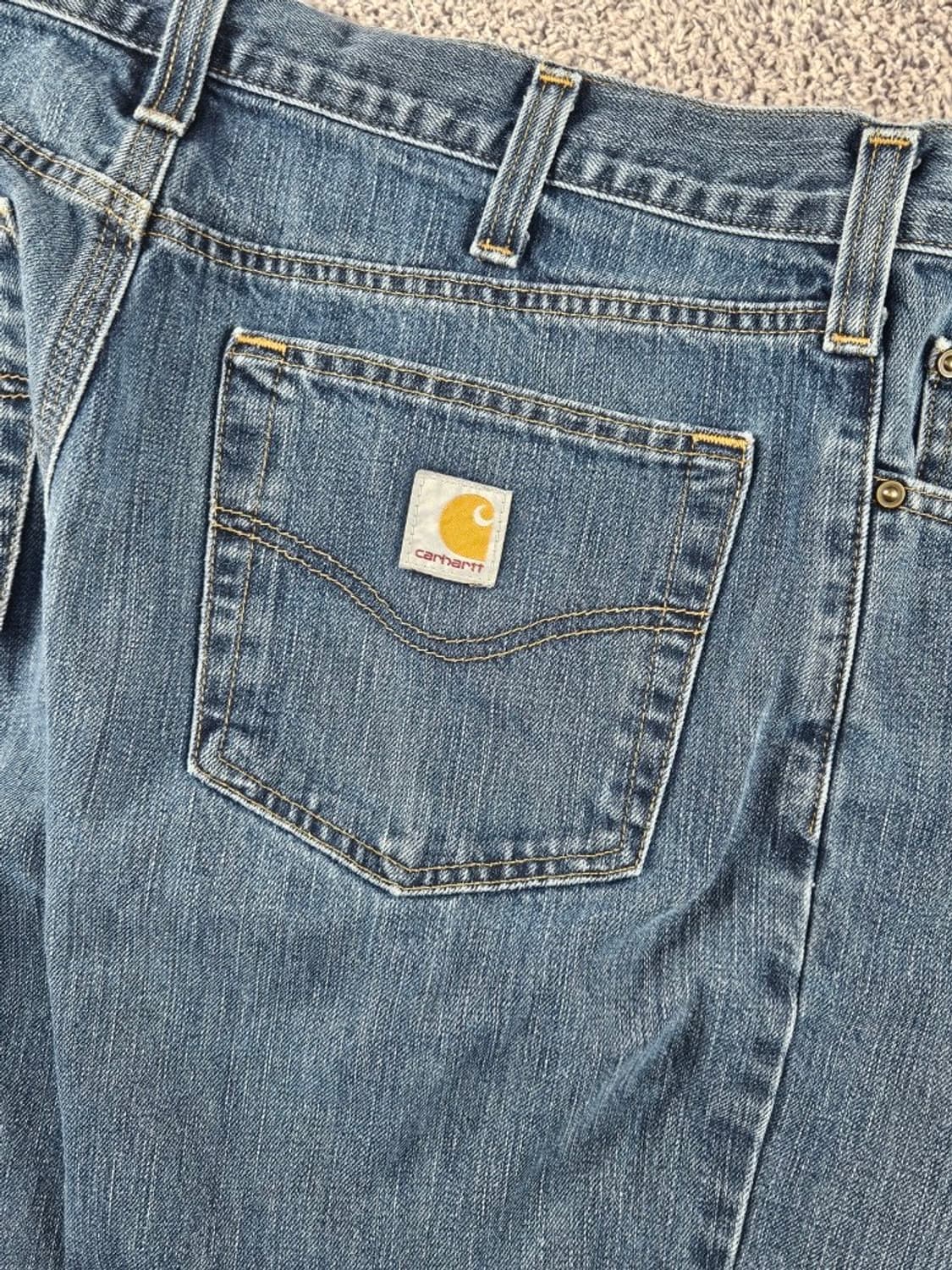 칼하트 리페어 커스텀 데님 워크 팬츠 ( 36X32추정 ) / 11051 상품이미지8