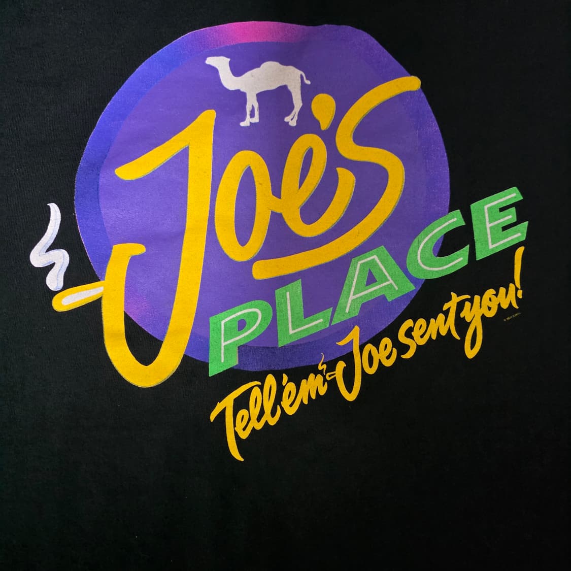 [XL] 90s 빈티지 카멜 joe's place 티셔츠 ver 델타태그 상품이미지2