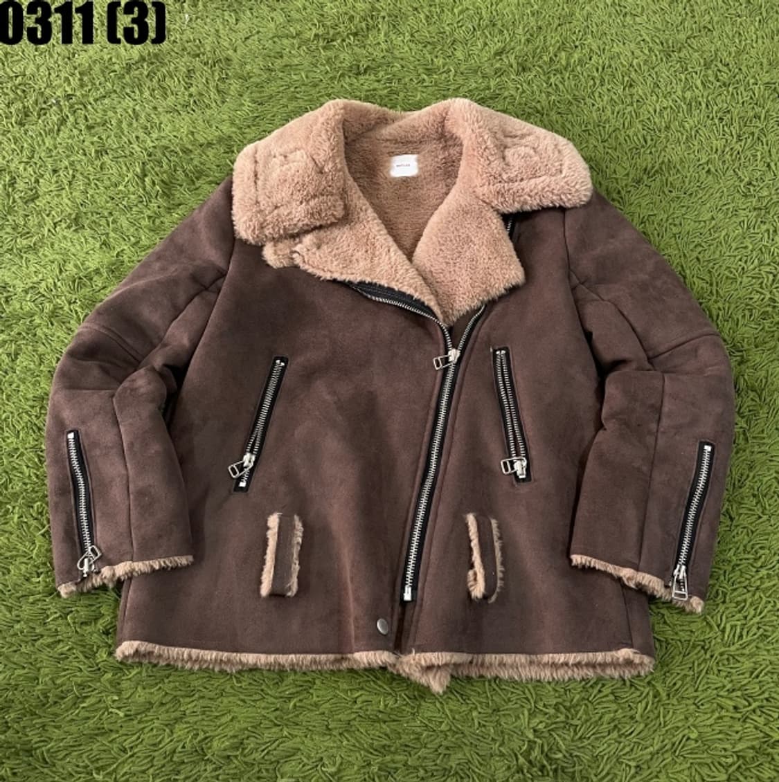 MATILDA 스웨이드 무스탕 자켓 상품이미지1