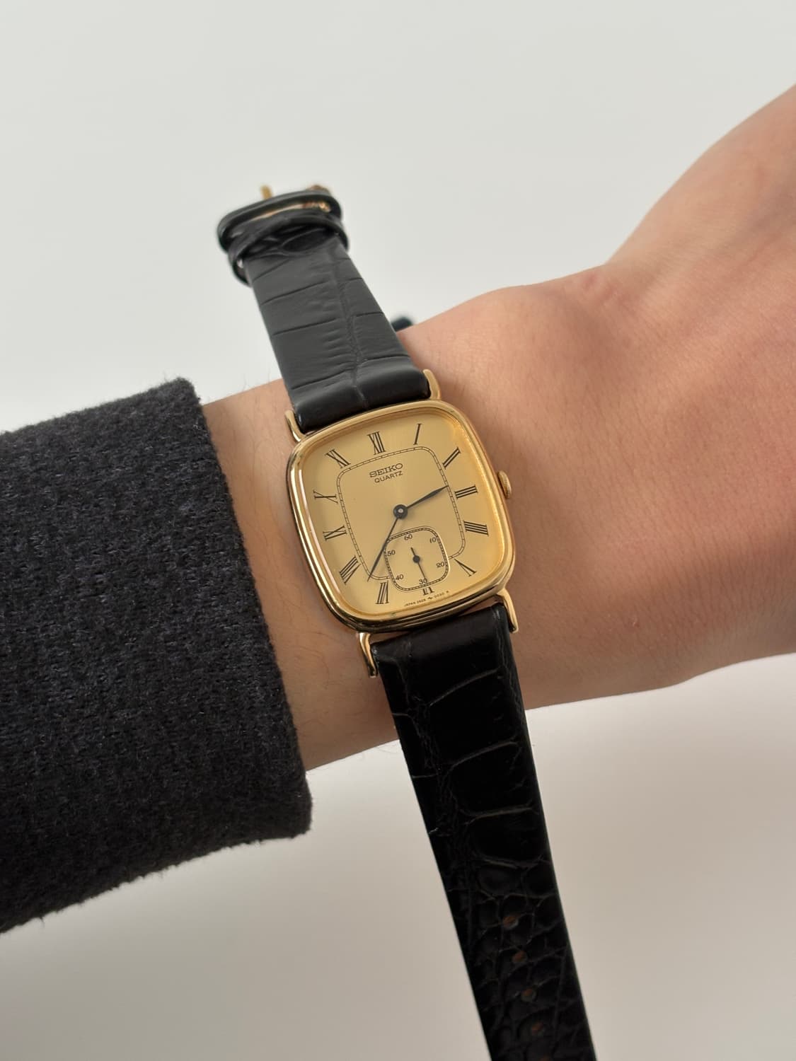 1980s Chariot Small Seconds Gold Quartz 상품이미지9