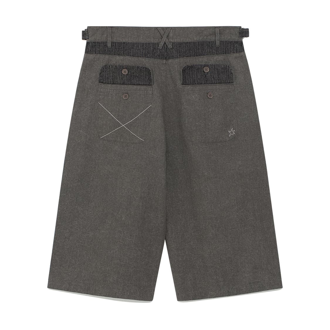 TCM pin stripe stitch half pants (charco 상품이미지4
