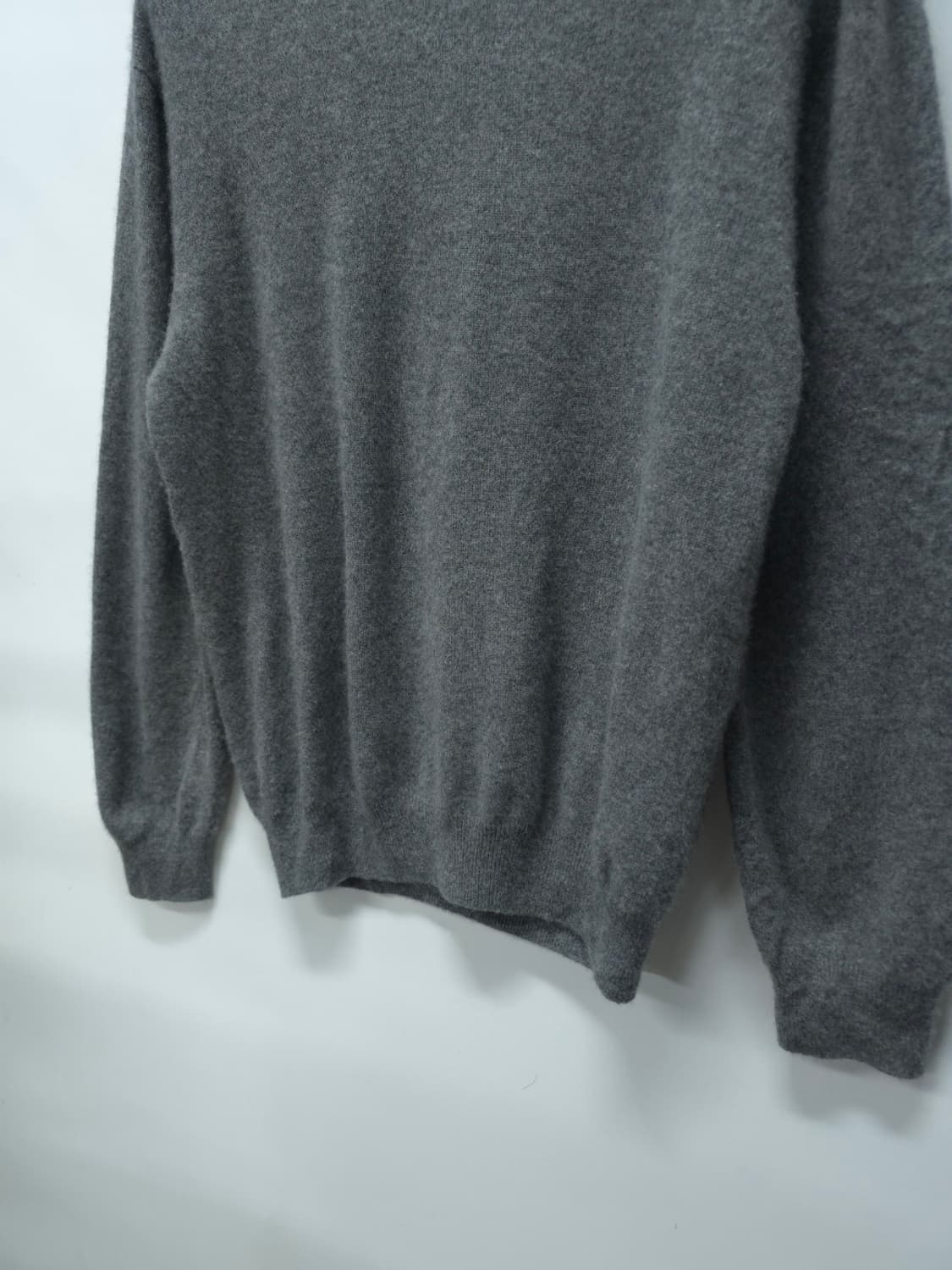 수아레(SUARE) 캐시미어100% 크루넥니트 (남성100) 상품이미지5